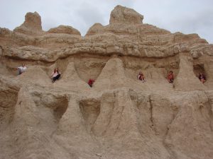 Climbing in the Badlands!