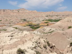 Incredible colors in Badlands National Park
